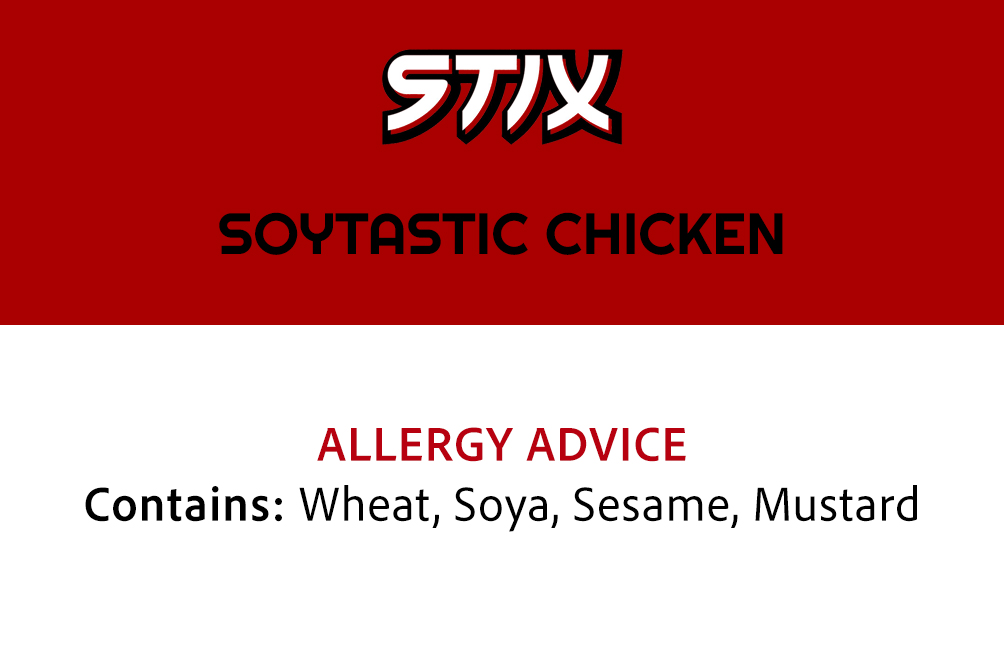 Soytastic Chicken Allergens